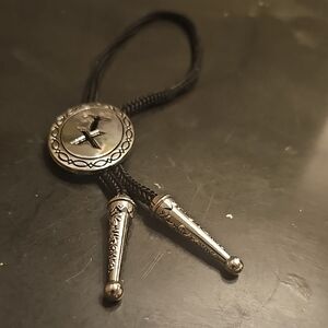 TX Wiskey Bottle Neck Bolo Tie.